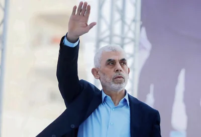 Yahya Sinwar, head of the Palestinian Islamic movement Hamas 