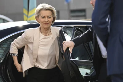 The President of the European Commission Ursula von der Leyen said the US and EU 'are more than just allies'