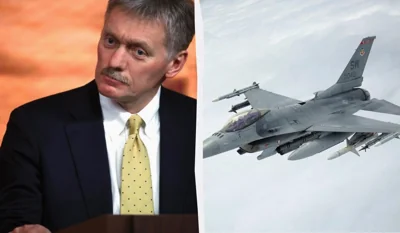 Винищувачі F-16 вже в Україні: у Кремлі зробили істеричну заяву