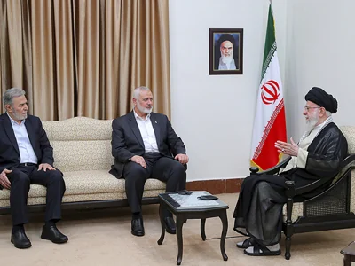 Главари ХАМАСа и "Исламского джихада" встретились с аятоллой Хаменеи