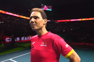 Nadal tried to soak in the wonderful send-off