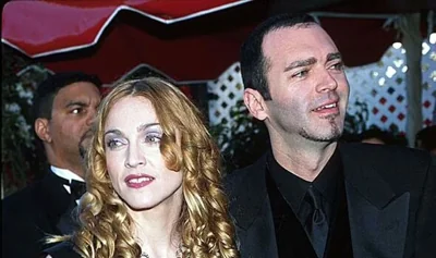 Madonna and her brother Christopher Ciccone