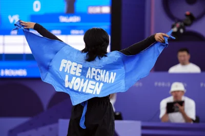 Afghan B-girl Talash has been disqualified from the Olympics (John Walton/PA)