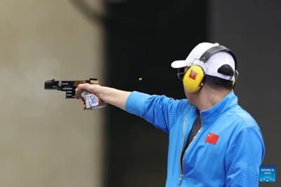 Olympics | China's Li Yuehong wins men's 25m rapid fire pistol gold at Paris Olympics