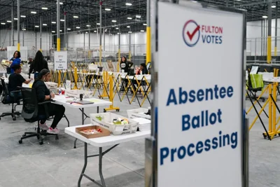 Georgia high court says absentee ballots must be returned by Election Day, even in county with delay