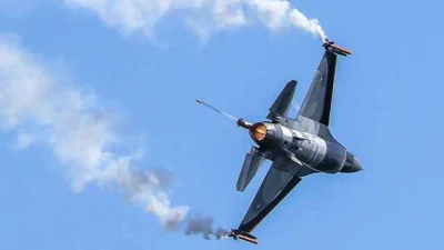 Украина потеряла третий истребитель F-16