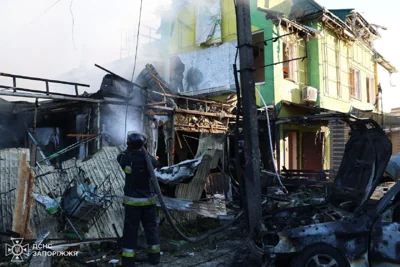 По последним данным, в результате обстрела Вольнянска Запорожской области погибли 7 человек