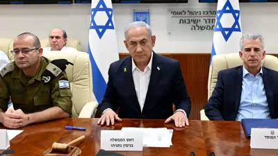 Netanyahu at the Cabinet