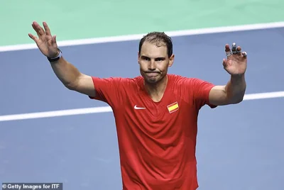 Rafael Nadal said he wanted to be remembered as a good person and a kid who achieved more than his dreams in an emotional farewell to tennis in Malaga