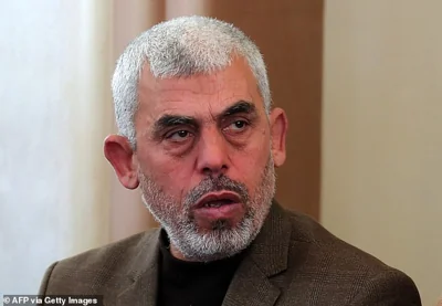 Yahya Sinwar in February 2017 soon after becoming Hamas leader in Gaza