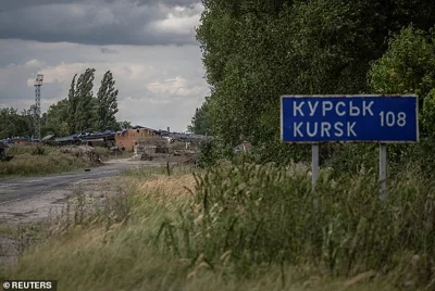 A crossing point on the border with Russia is seen, amid Russia's attack on Ukraine, near the Russian border in Sumy region, Ukraine August 11, 2024