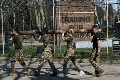 Ukrainian Army Trains New Recruits Amid Efforts To Boost Fighting Force