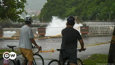 Taiwan mobilizes troops, shuts schools as Typhoon Krathon approaches