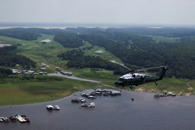 Biden visits Amazon rainforest en route to G20 summit in Rio