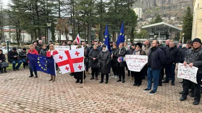 В Грузии продолжаются протесты