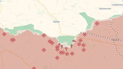 Ситуация на Запорожском направлении