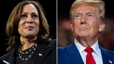 Kamala Harris, Donald Trump