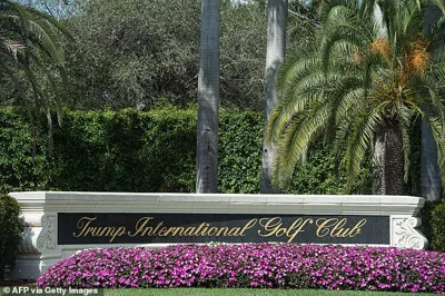 Multiple shots were fired near Donald Trump's golf club in West Pam Beach, Florida on Sunday