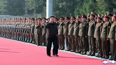 Kim tells North Korean soldiers South is 'hostile, foreign' country