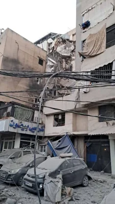 Израиль нанес мощный удар по столице Ливана — фото последствий