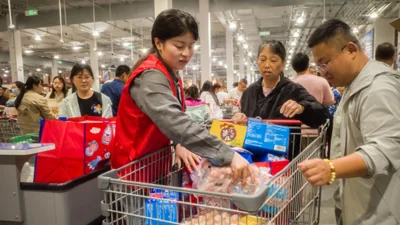 China reports better-than-expected retail sales and industrial production data