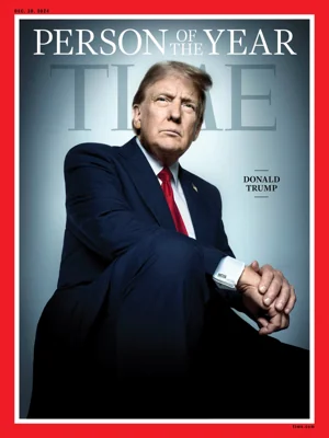 President-elect Donald Trump appears on the 2024 Person of the Year cover of TIME