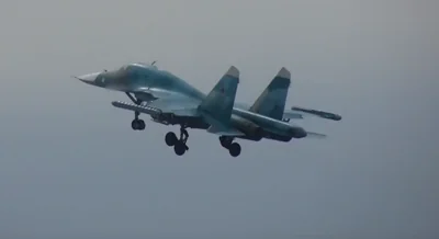 У Волгоградській області РФ розбився винищувач Су-34