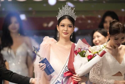 Miss Universe Korea winner Han Ariel