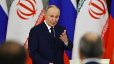 Путин выразил соболезнования Ирану после израильского удара